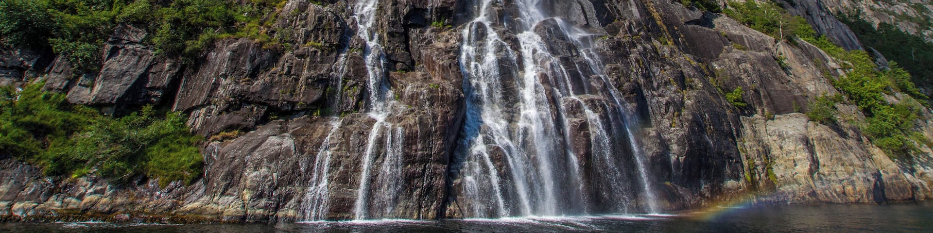 Take a trip to Pulpit rock from Stavanger to view this waterfall up close.