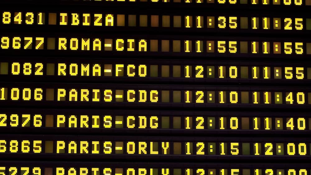 Flight Info Board