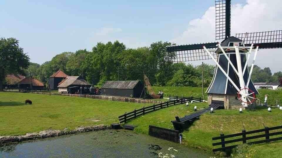 At the Zuiderzeemuseum, an open air museum.  Lovely place to explore north of Amsterdam.
