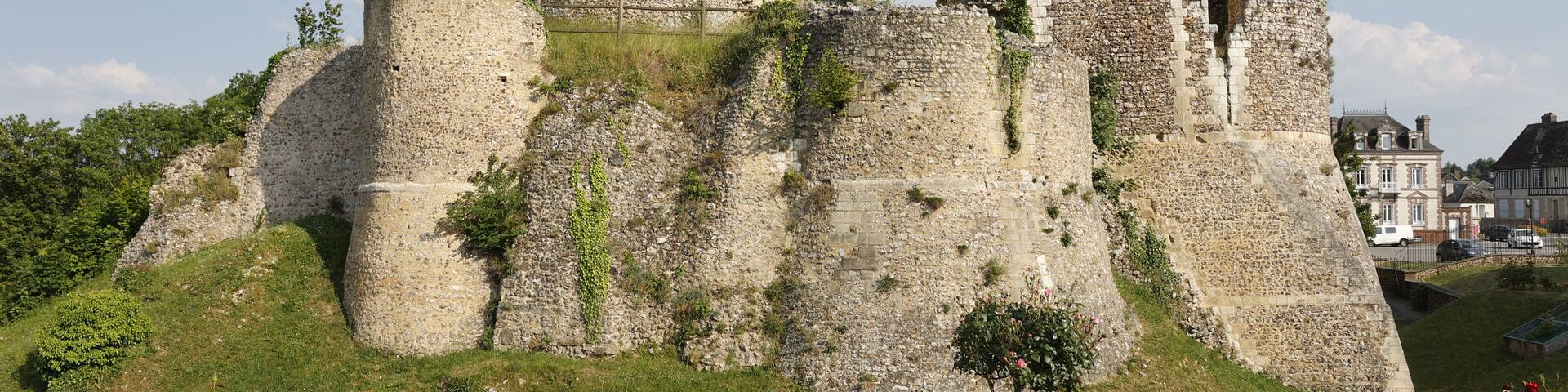 11th-century dungeon in Conches-en-Ouche, Eure, France