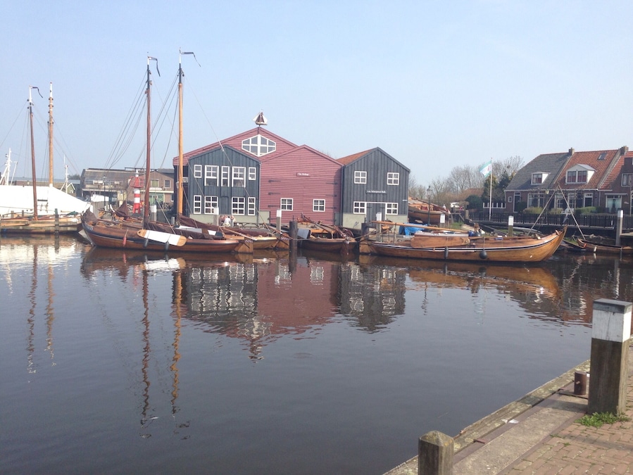 This former wharf is just a prelude of what's to come when you enter the old town of Elburg. The wharf is a museum now, which aims to preserve the traditional "botter" ships, as seen in the harbour. Very impressive to see them in a "botter race"! http://www.botterselburg.nl/index.html