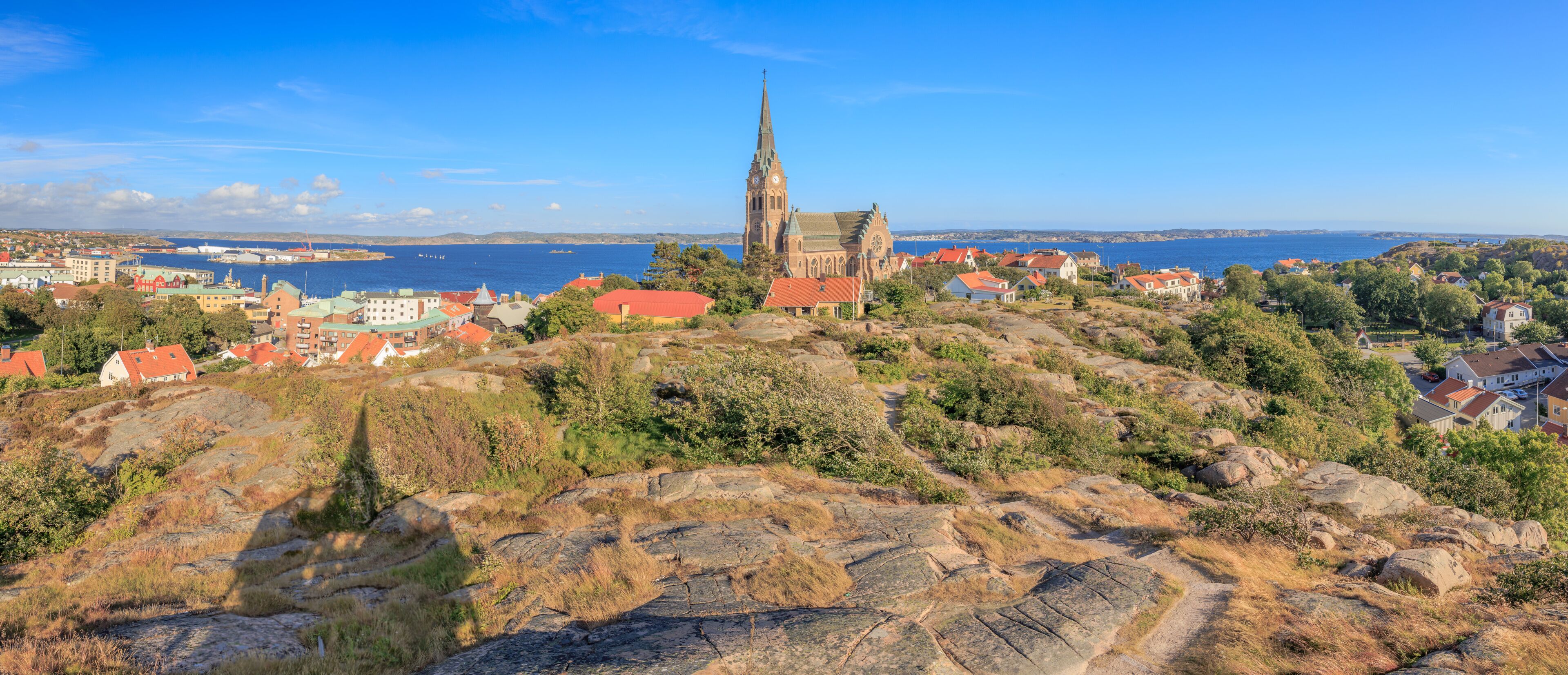 Panorama Aussicht auf Lysekil