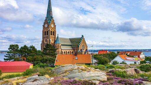 Lysekil Church, Bohuslan, Sweden