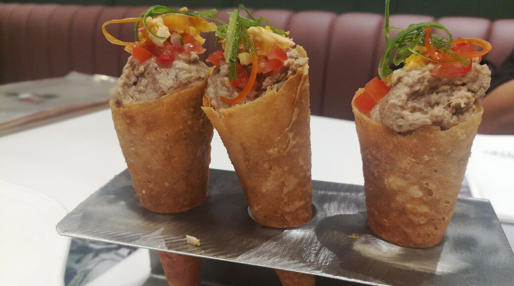 Tinapa Cones. "Tinapa" in English is smoked fish which is popular in the Philippines. This is a modern twist to a local delicacy.
#Culture
#FoodBlog
#FilipinoCuisine
#Philippines
#Culture