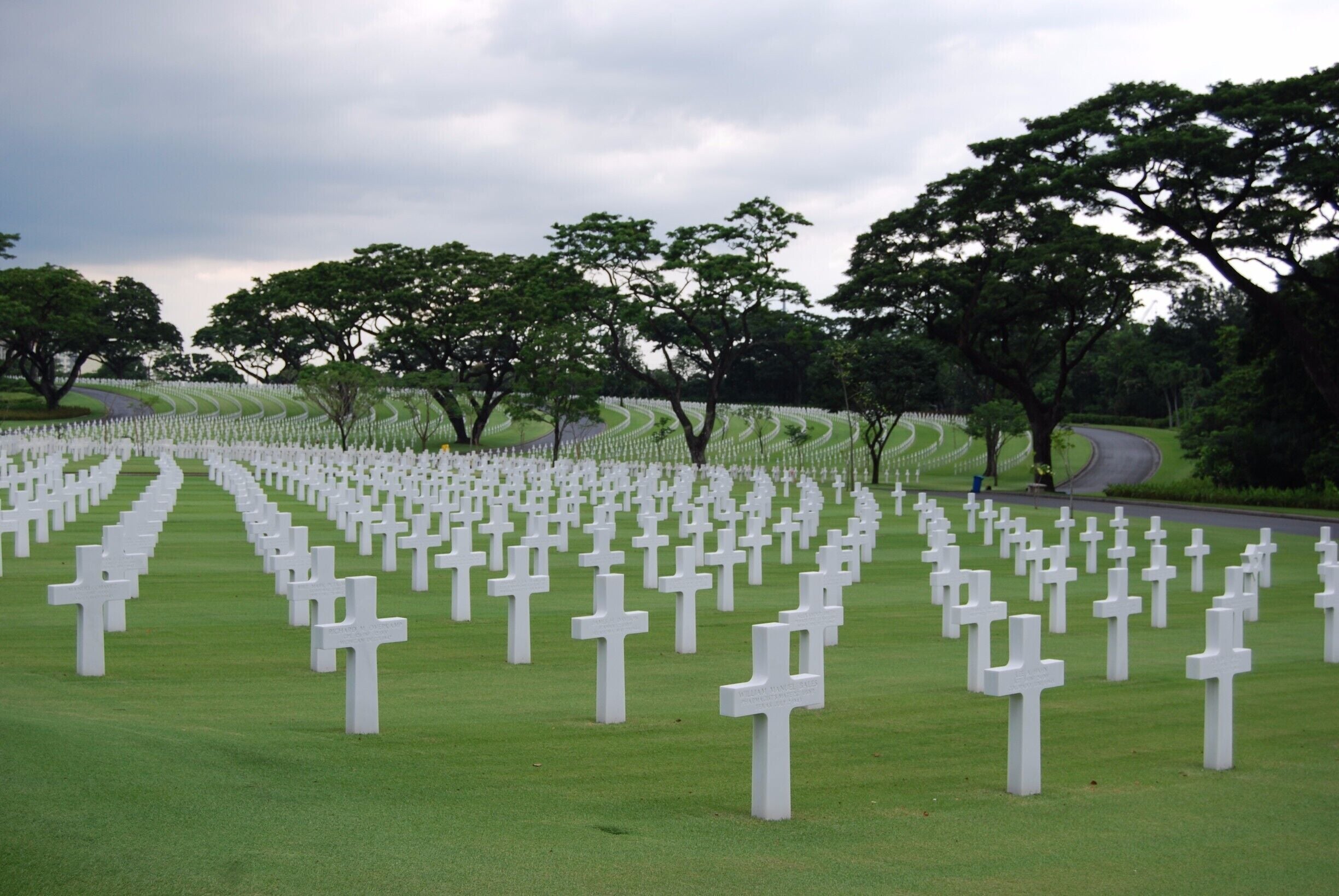 The American Cemetery at Fort Bonifacio is the largest outside of the USA. This cemetery is incredibly well maintained, provides in-depth history and information about the World Wars, and honors the men and women who lost their lives from the USA as well as the Philippines. There are over 17,000 graves. We were overwhelmed and humbled by the impact of WWII in this region of the world and proud to have such a great memorial for our countrymen.