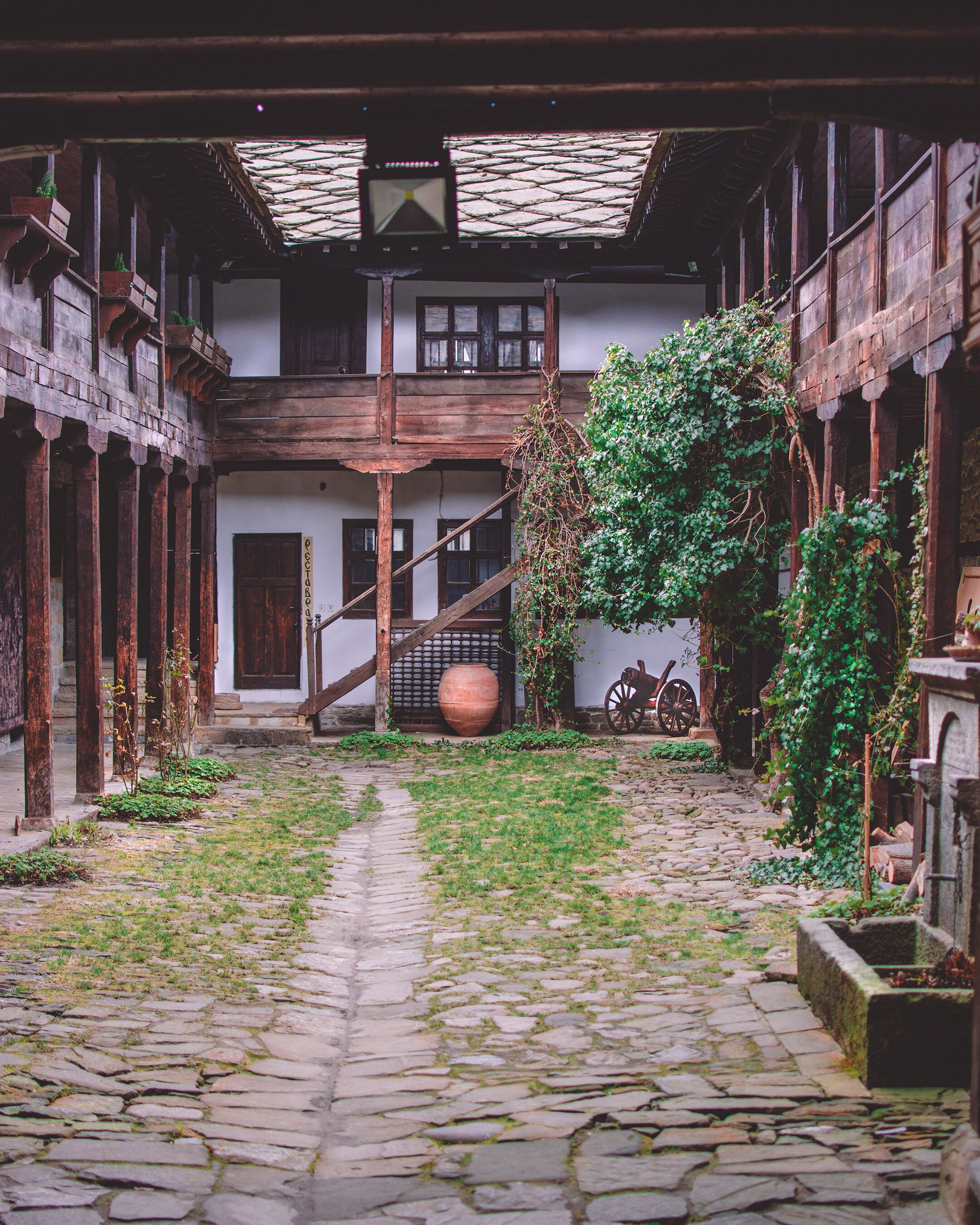 The Old School Museum. This is one of the first schools in Bulgaria. It was opened in the autumn of 1839 and music, painting, physical education classes were introduced.
I wish my high school was like that!