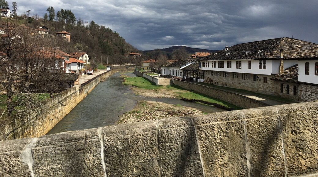 #LifeAtExpedia Awesome town with a pedestrianized main road full of hand craft ateliers, souvenir shops, little caffes and plenty of old school treats #Tryavna