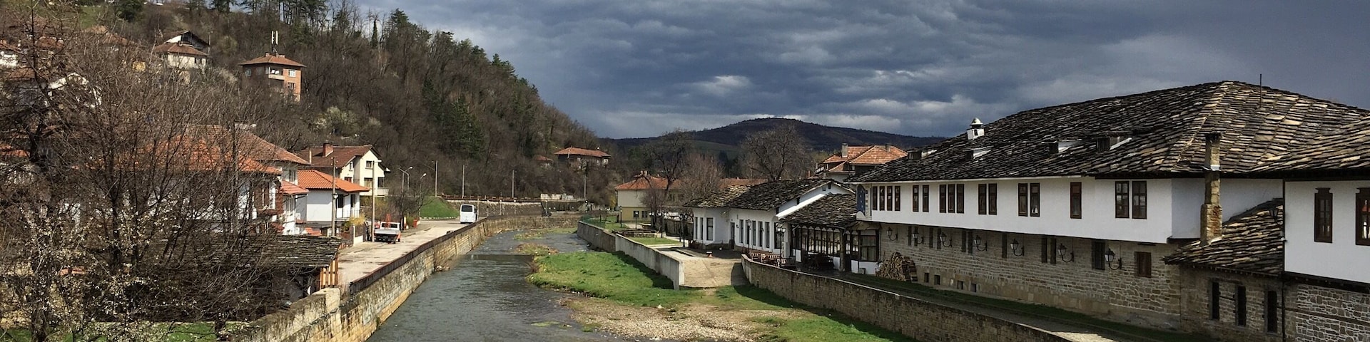 #LifeAtExpedia Awesome town with a pedestrianized main road full of hand craft ateliers, souvenir shops, little caffes and plenty of old school treats #Tryavna