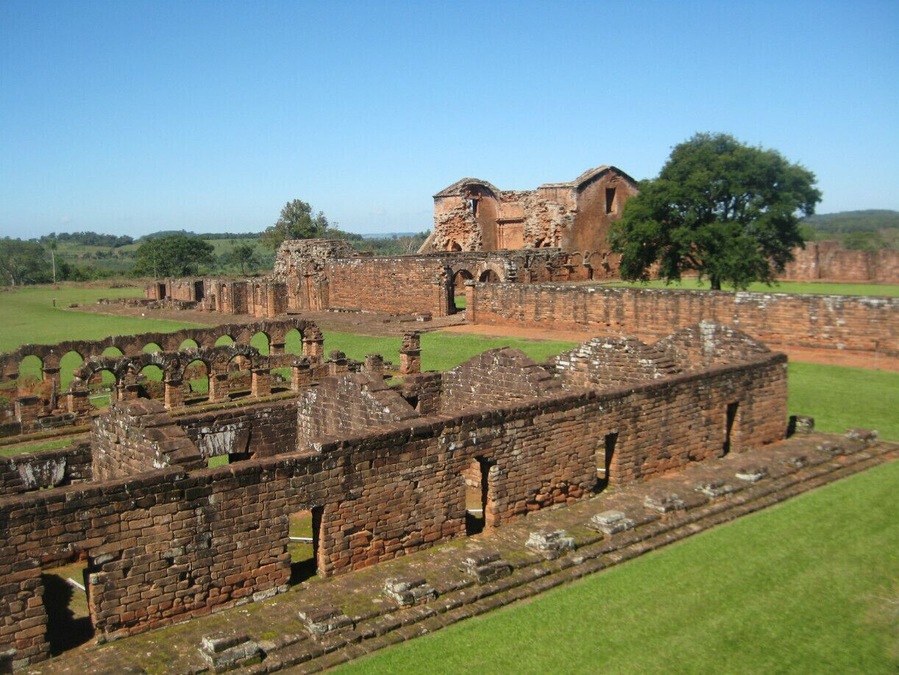 The Jesuit Ruins in Trinidad, Paraguay is the least visited UNESCO World Heritage site, in the world.
It is a beautiful place and what makes it more so is that it is very likely you will have the place to yourself.
The ruins are loacted near the city of Encarnacion and you can even visit, for the day, from the Argentinian city of Posadas.
Check out my blog post below:
http://endless-explorer.com/jesuit-mission-ruins-paraguay-one-least-visited-world-heritage-sites/