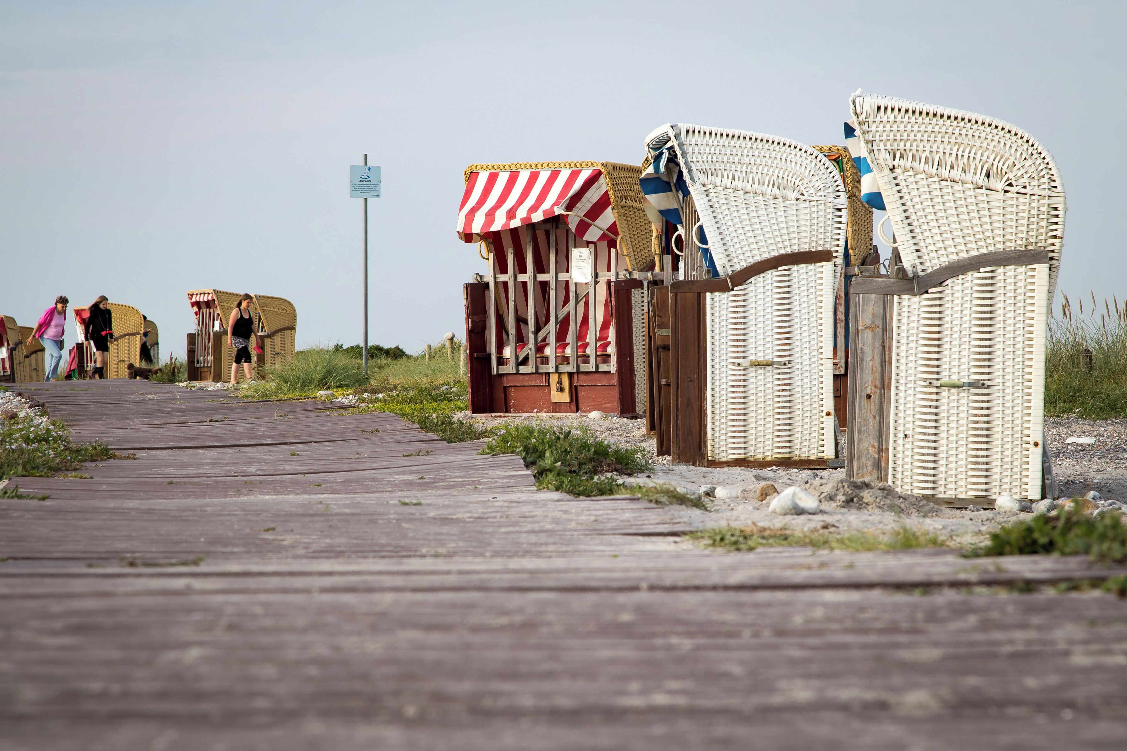 Strandkörbe am Bojendorfer Strand Bojendorf/Fehmarn