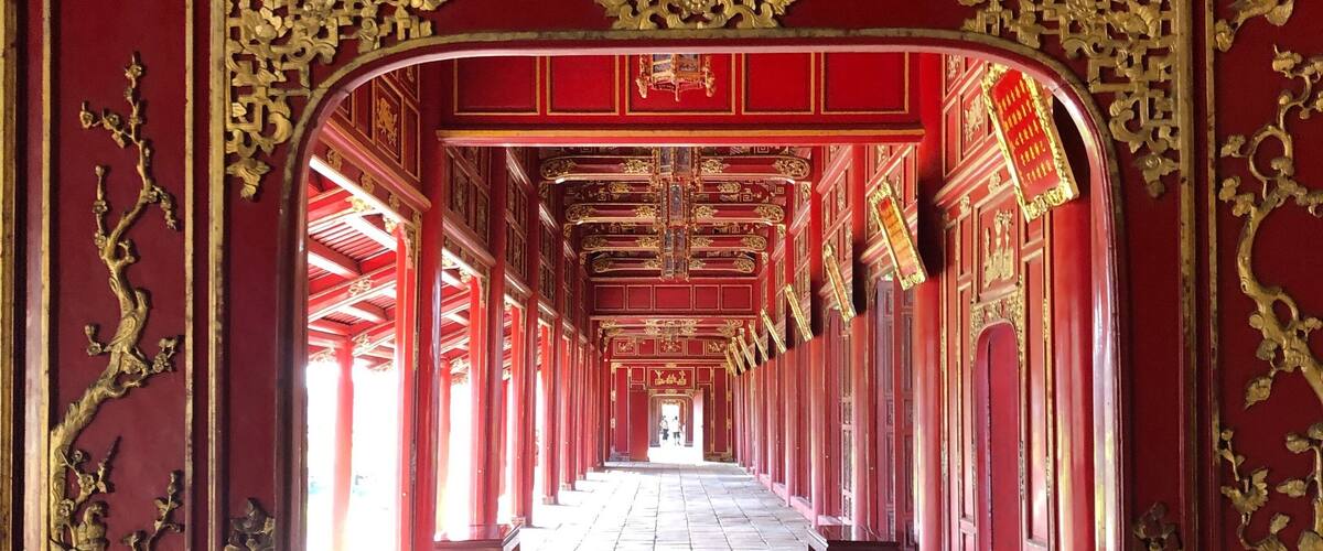 This was restored part of the Imperial City