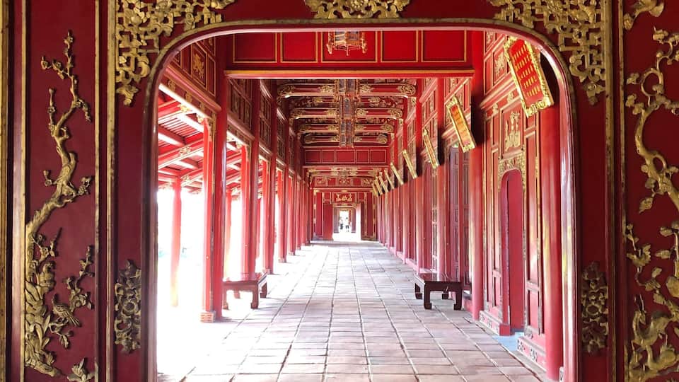 This was restored part of the Imperial City