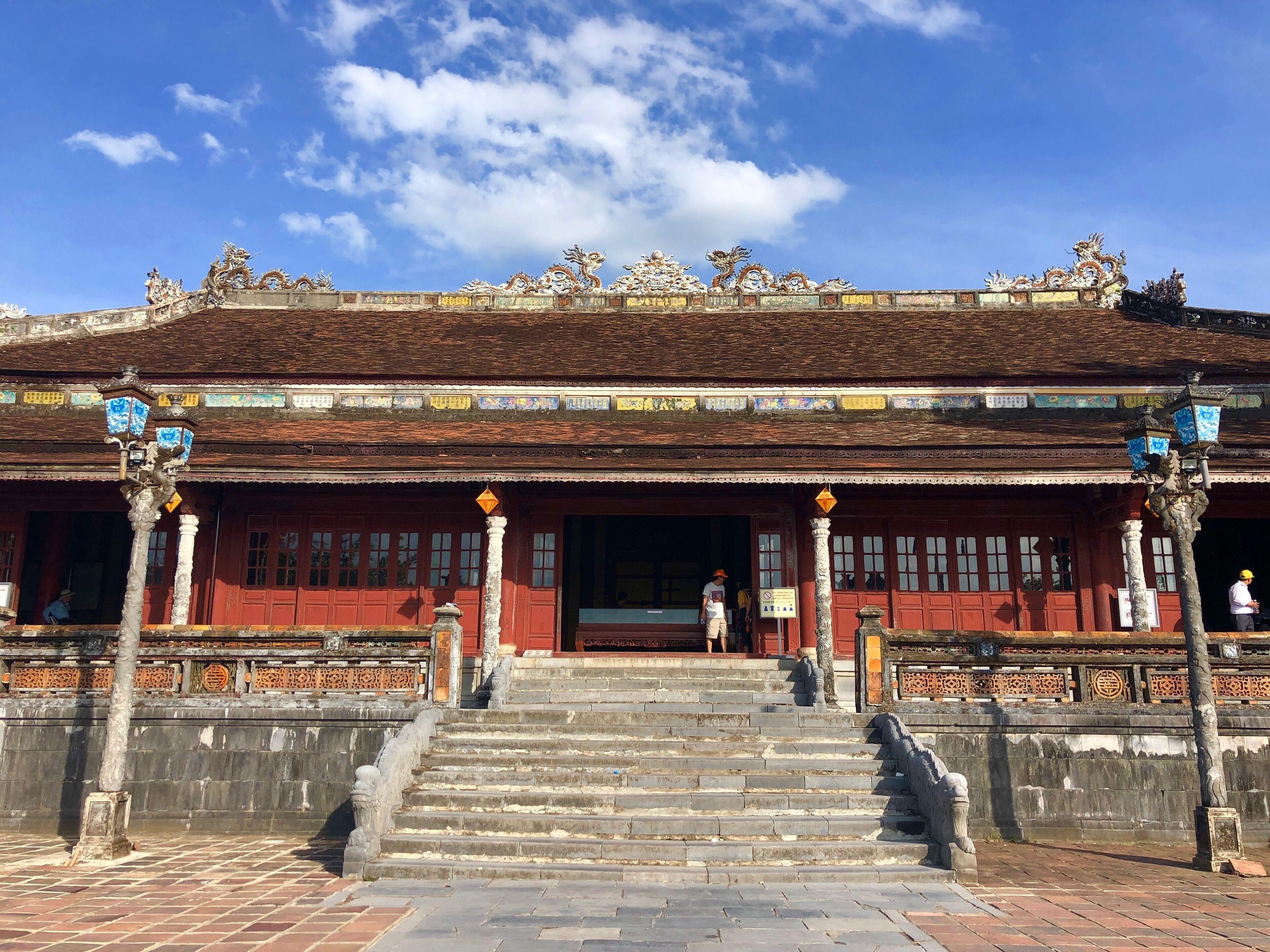 The first palace from the entrance 