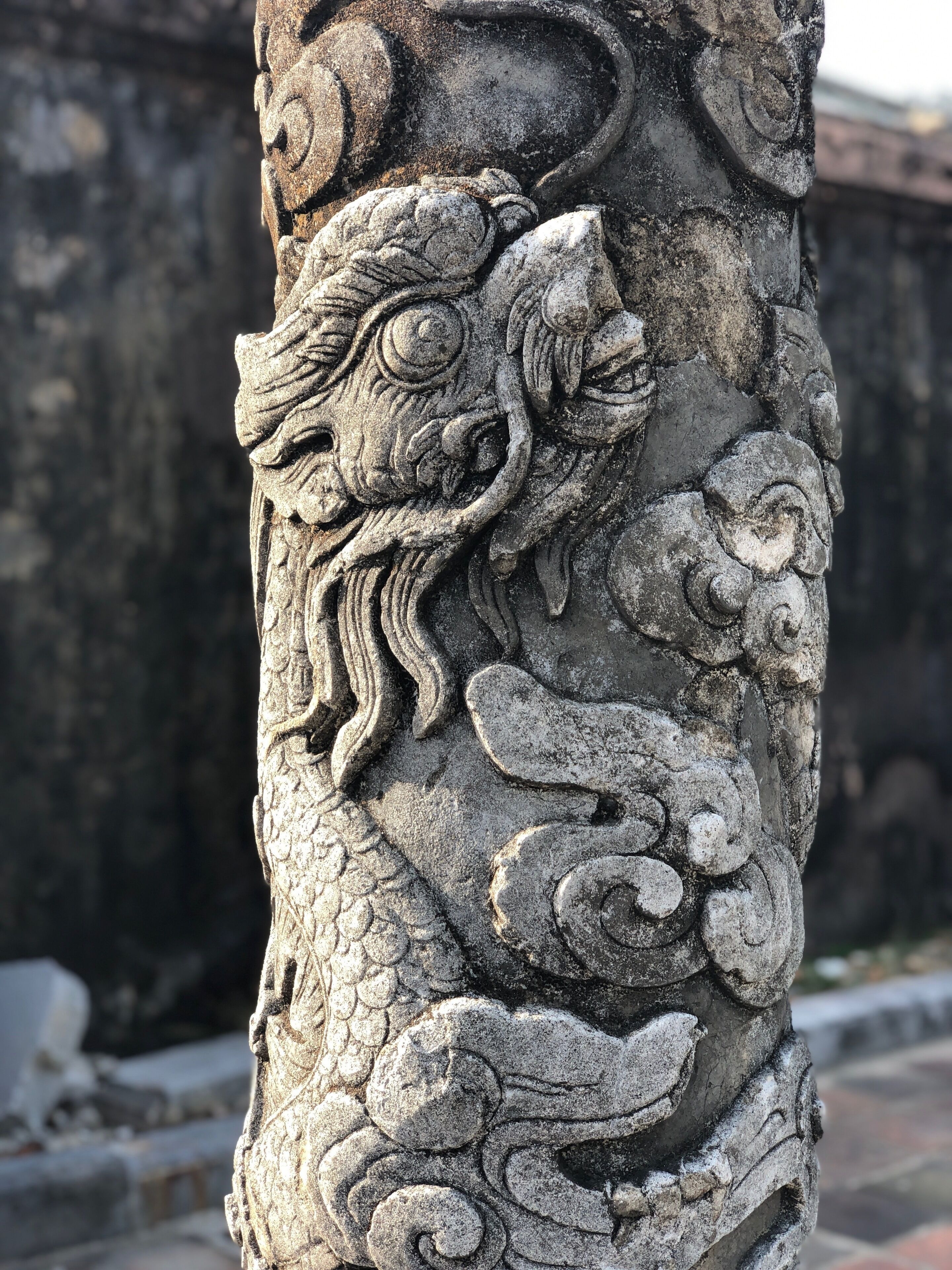 Dragon symbolises emperor 