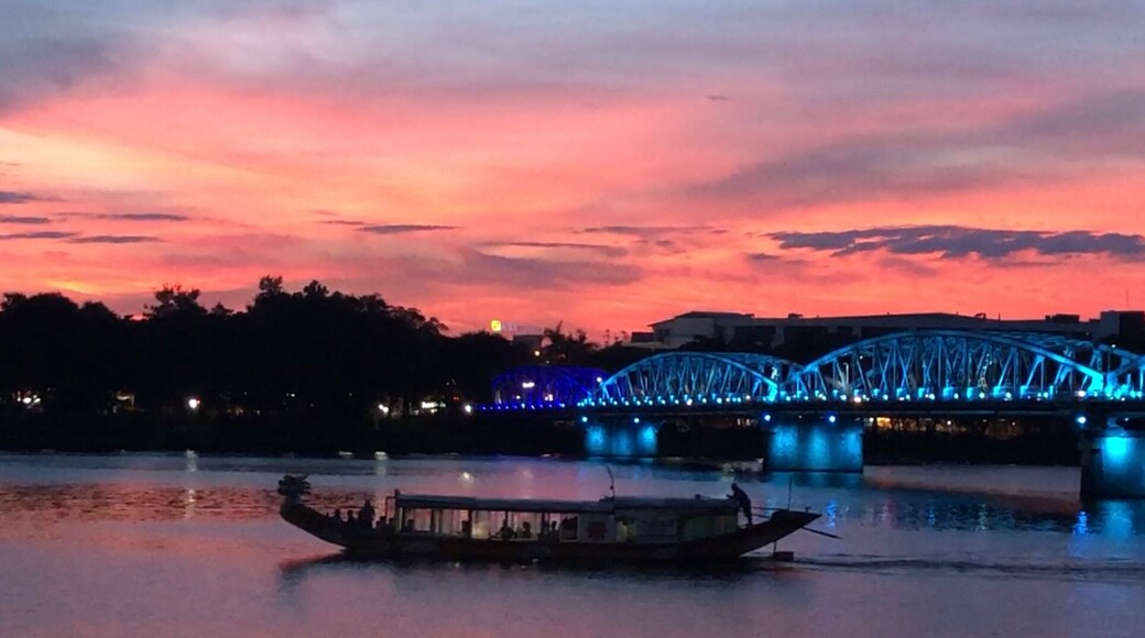 Sunset in Perfume River