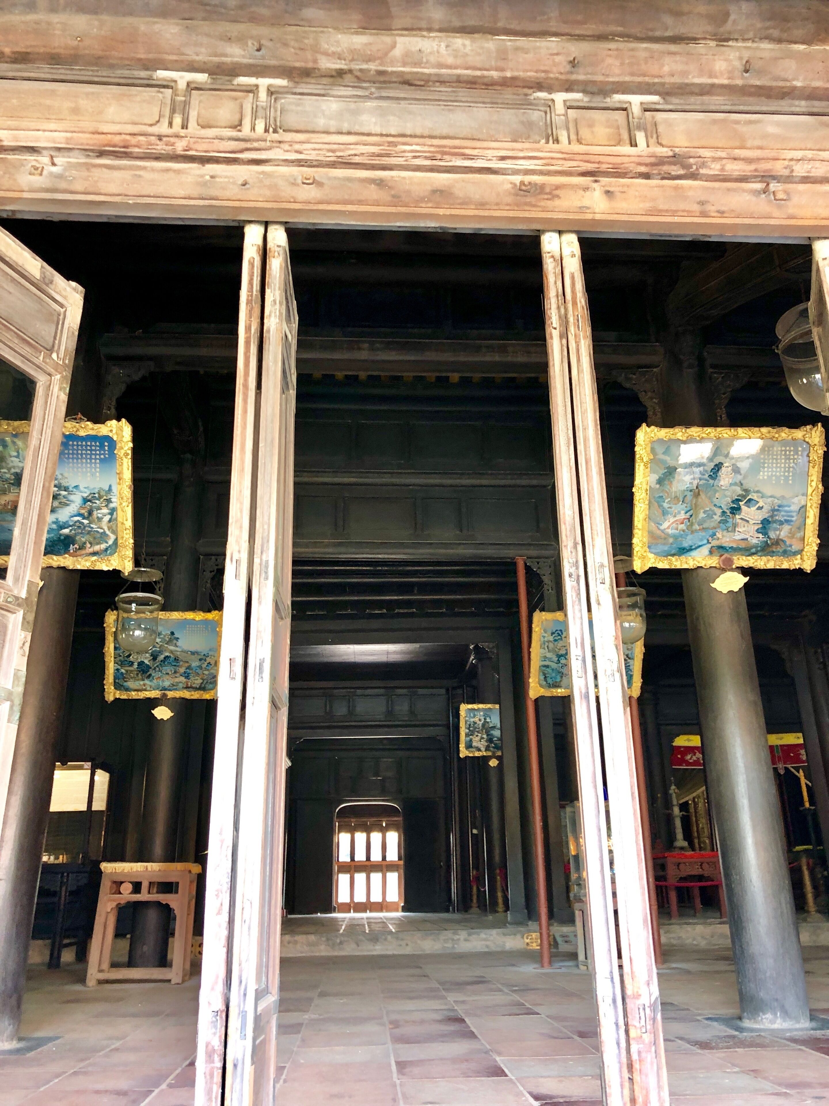 Entrance to the prayer room