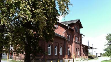 Niederpöllnitz train station (Harth-Pöllnitz, Greiz district, Thuringia)