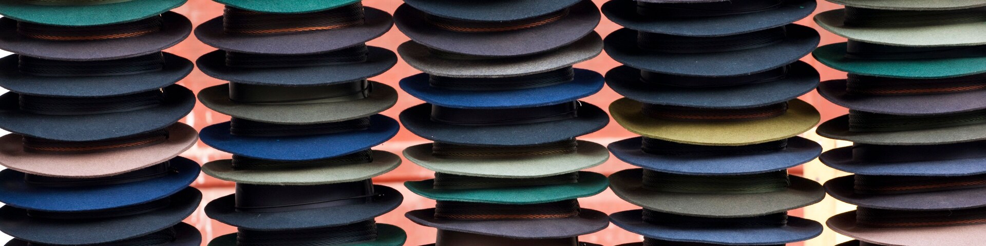 Hat stall, Guamote, Ecuador