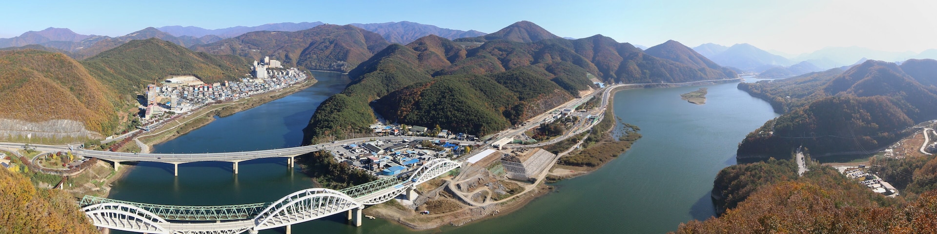 Panoramic view of Danyang city in Danyang country in South Korea, Shutterstock ID 758005561, SF SSA Case with Manager Approval: Case 07151371, Job: Prepay credit, Client/Licensee: , Other: