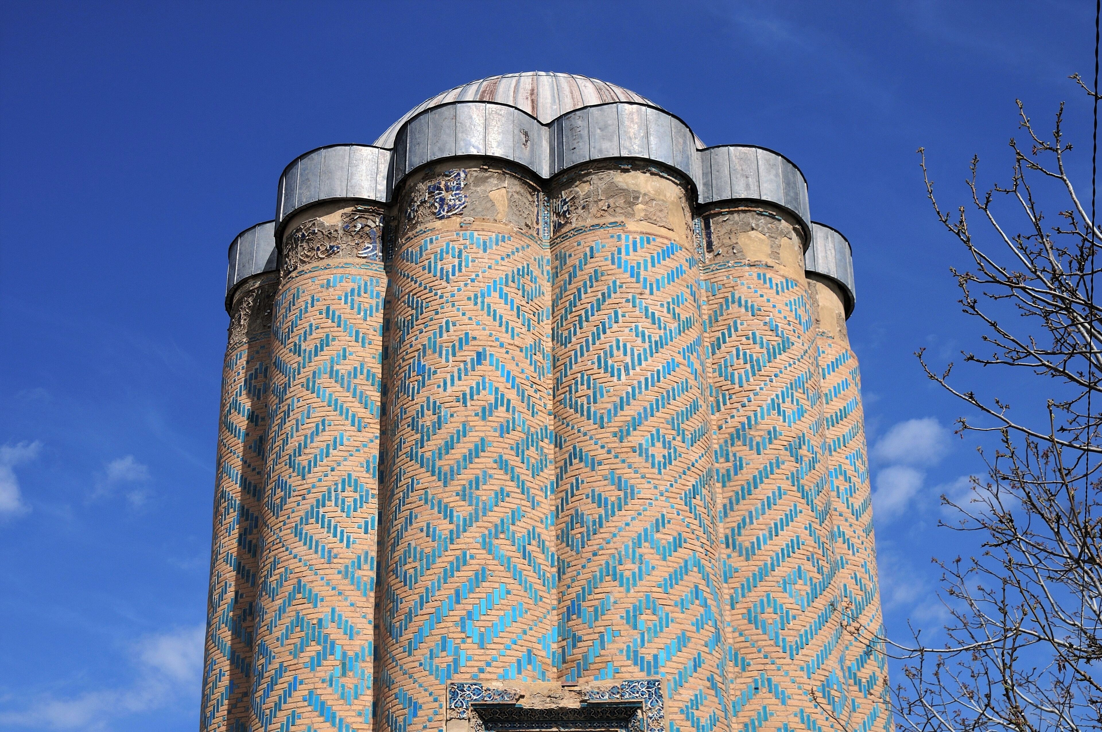 Karabaglar Tomb is located in the Nakhchivan Autonomous Region. The tomb was built in the 12th century. Nakhchivan, Azerbaijan.
