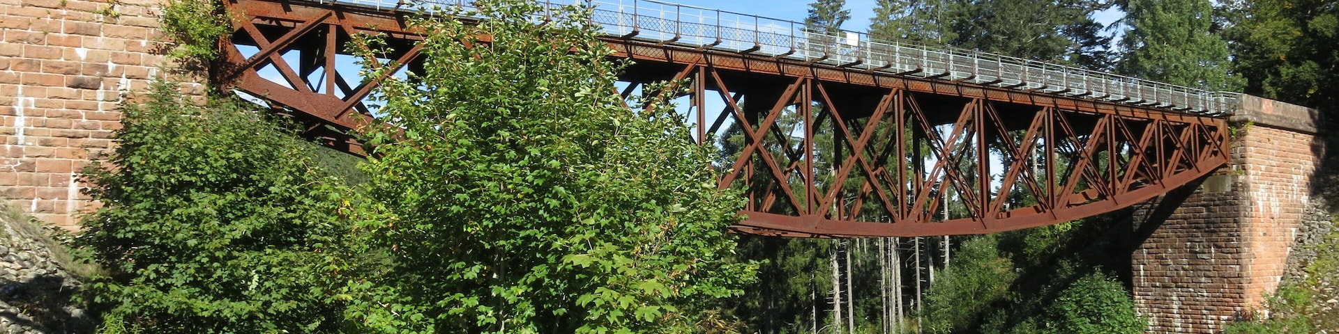Klausenbachviadukt bei Lenzkirch im Schwarzwald.