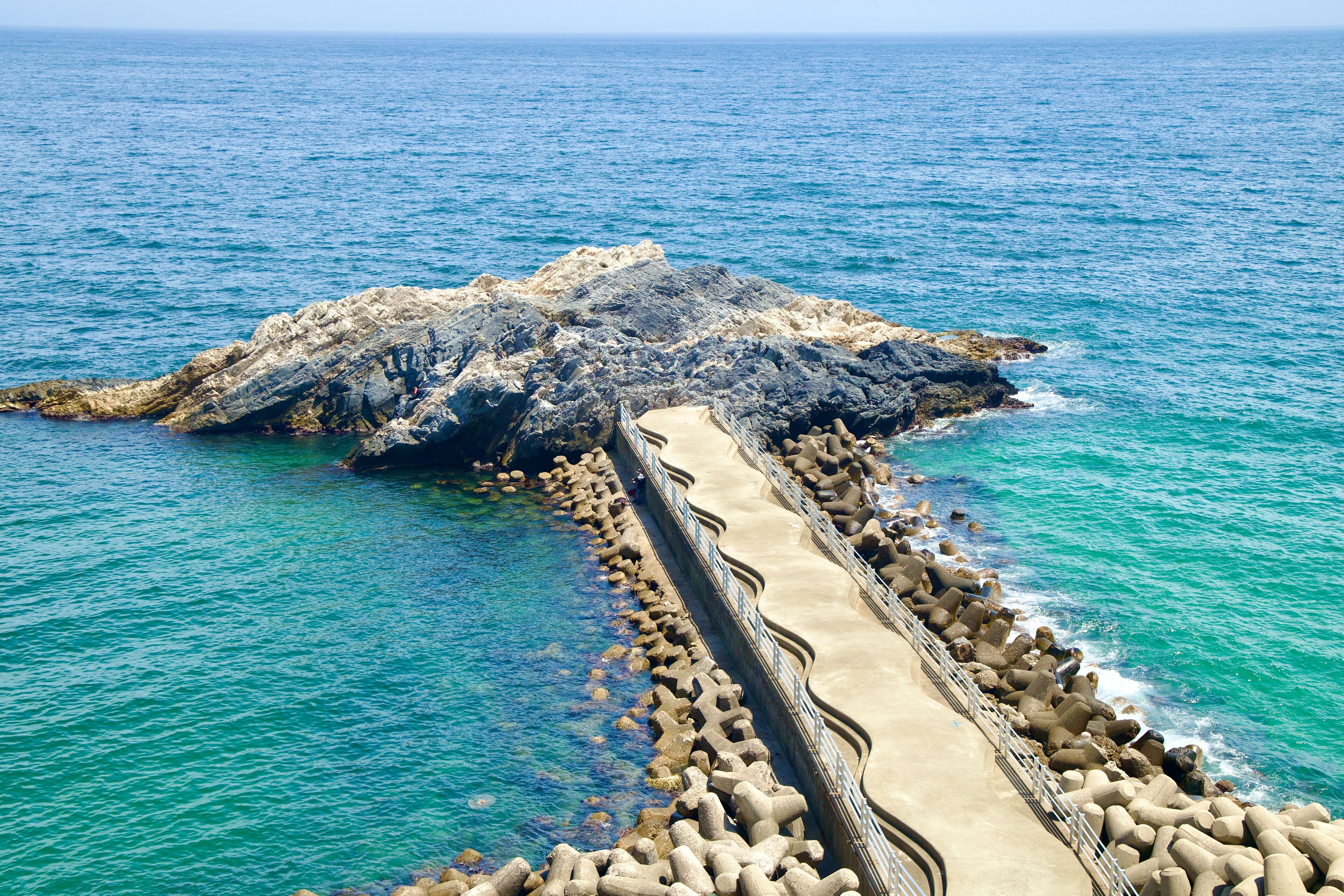 Gatbawi Rock and Coastal Walkway in Uljin County