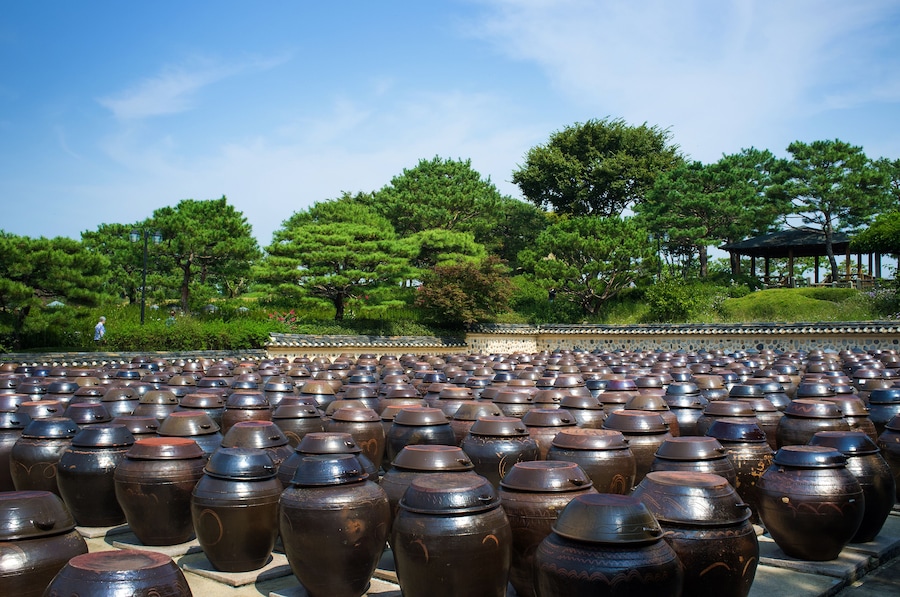 Korean traditional pot.