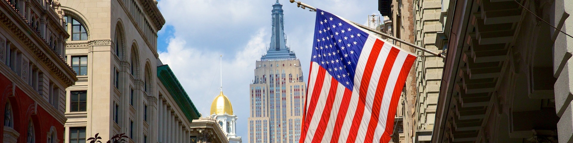 5th Avenue showing a city