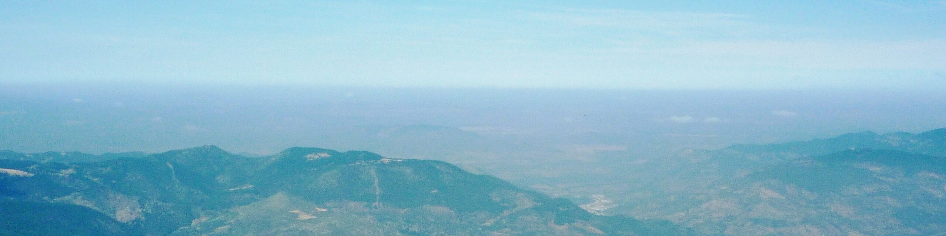 Blick vom Yelmo nach Osten. See more about in a related article (DE) of my travelblog.