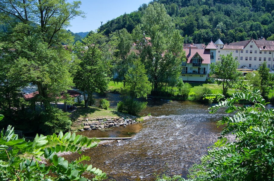 Die Kinzig bei Oberwolfach