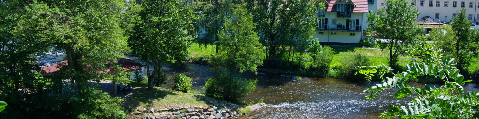 Die Kinzig bei Oberwolfach