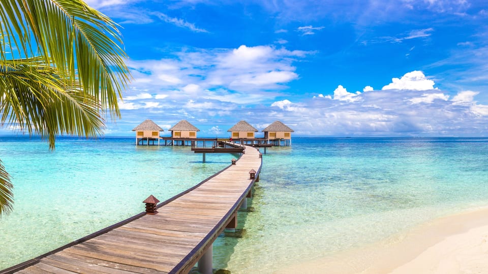 Water Villas (Bungalows) in the Maldives