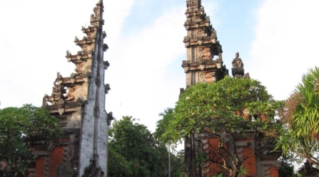 Entrance gate to the Nusa Dua area of Bali, Indonesia.