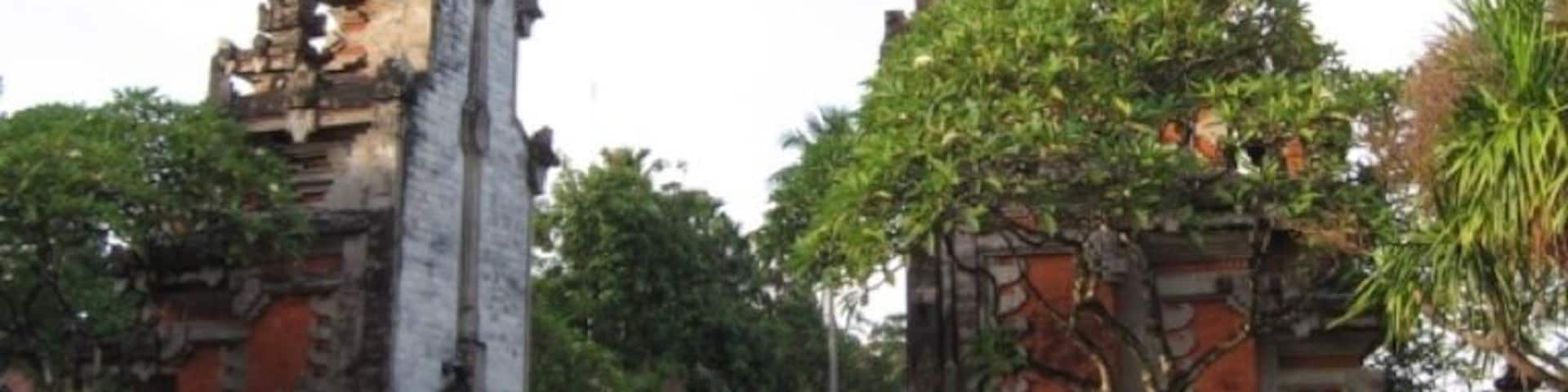 Entrance gate to the Nusa Dua area of Bali, Indonesia.