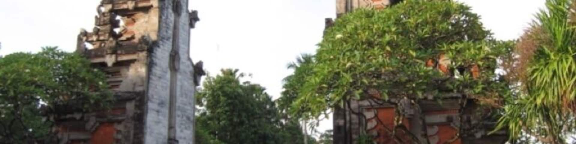 Entrance gate to the Nusa Dua area of Bali, Indonesia.