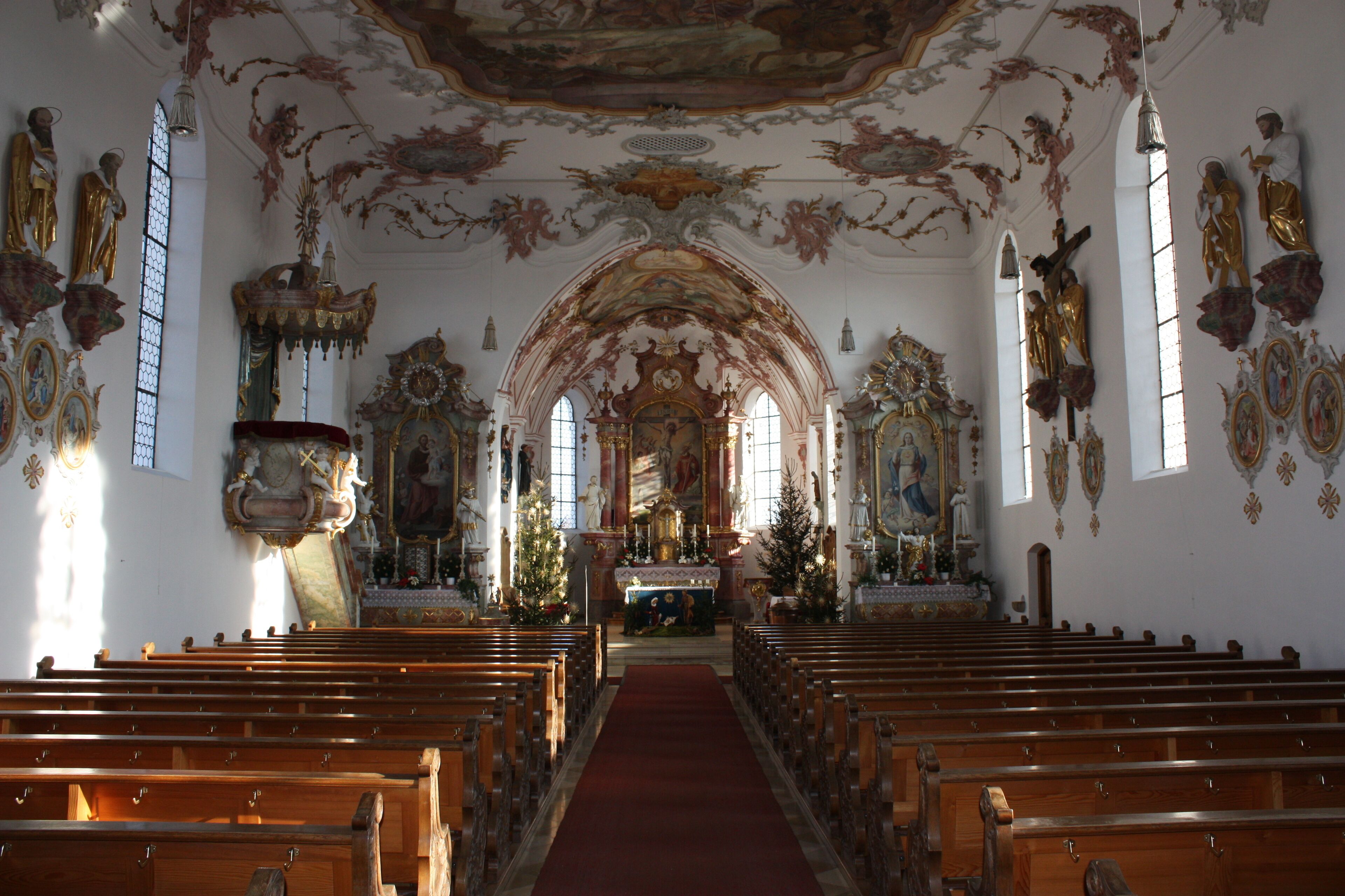 Pfarrkirche in St. Martin (Sontheim) Camera location 48° 00′ 32.4″ N, 10° 21′ 07″ E View this and other nearby images on: OpenStreetMap - Google Earth 48.009000; 10.351944