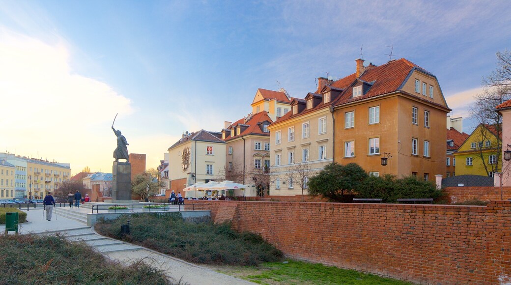 Warsaw featuring a city and a square or plaza