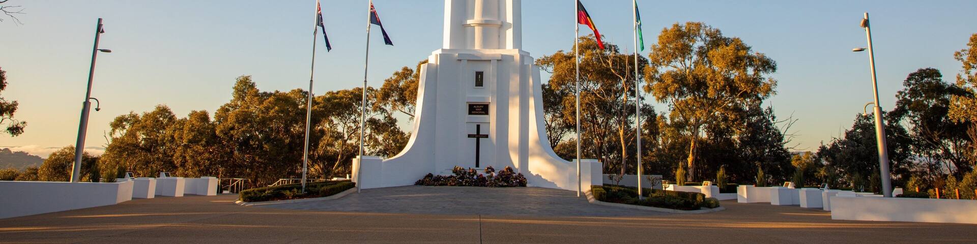 Albury featuring a sunset