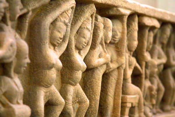 Museum für Cham-Skulpturen welches beinhaltet historische Architektur