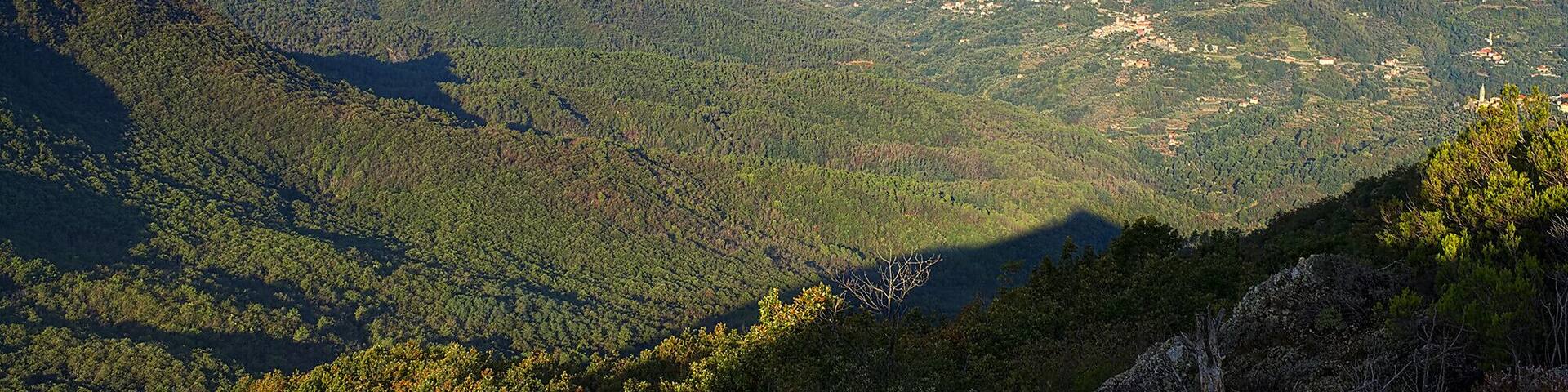 Vista sulla Val Petronio