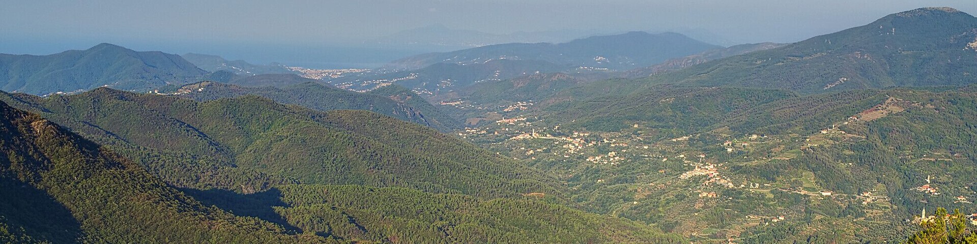 Vista sulla Val Petronio