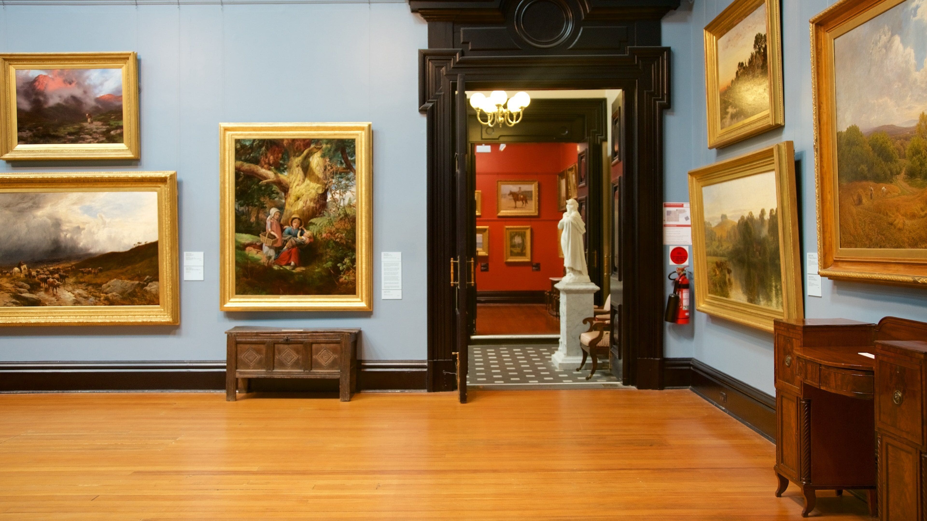 Ballarat Fine Art Gallery ofreciendo vistas interiores