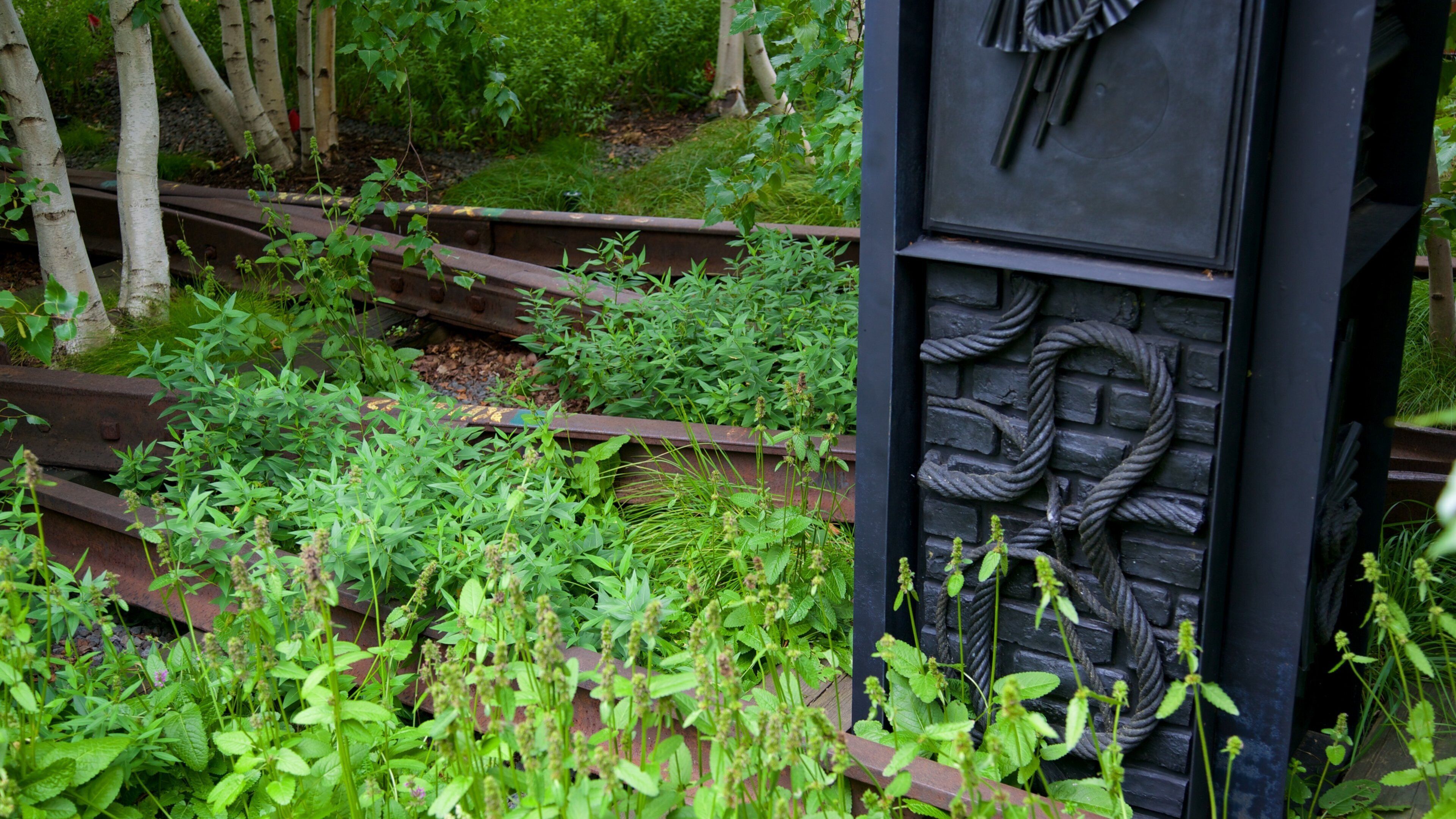 The High Line Park og byder på en park