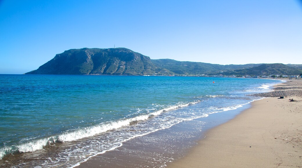 Kefalos featuring general coastal views and a sandy beach