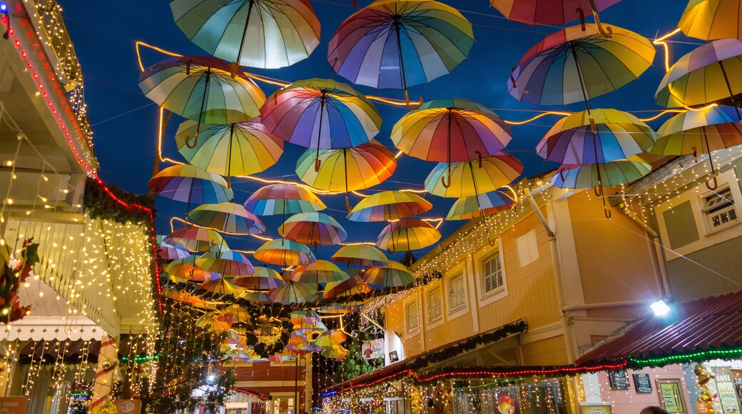 Colorful Umbrella Hanging on Ceiling Decoration
