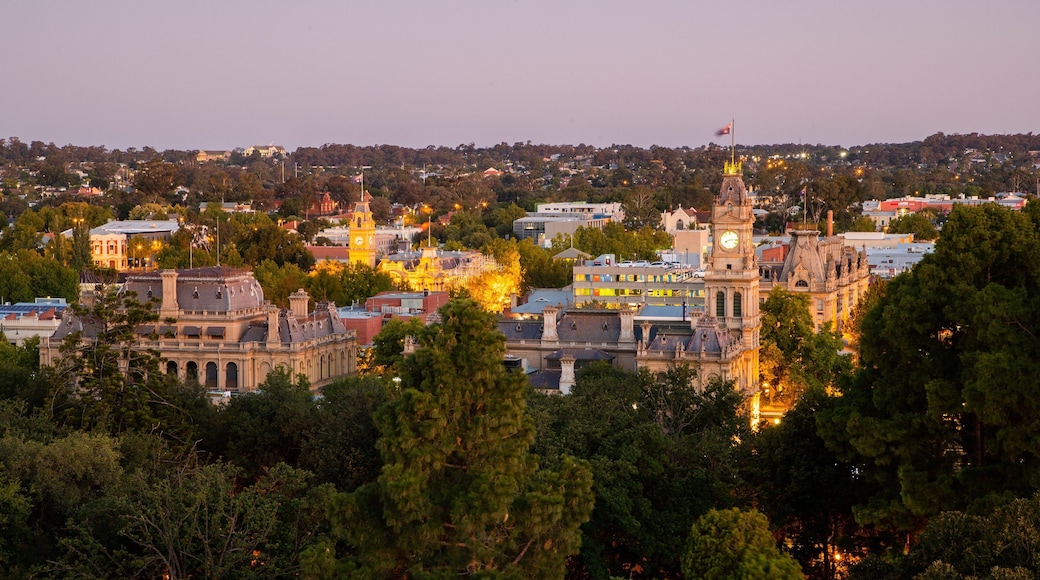 Rosalind Park which includes landscape views and a city