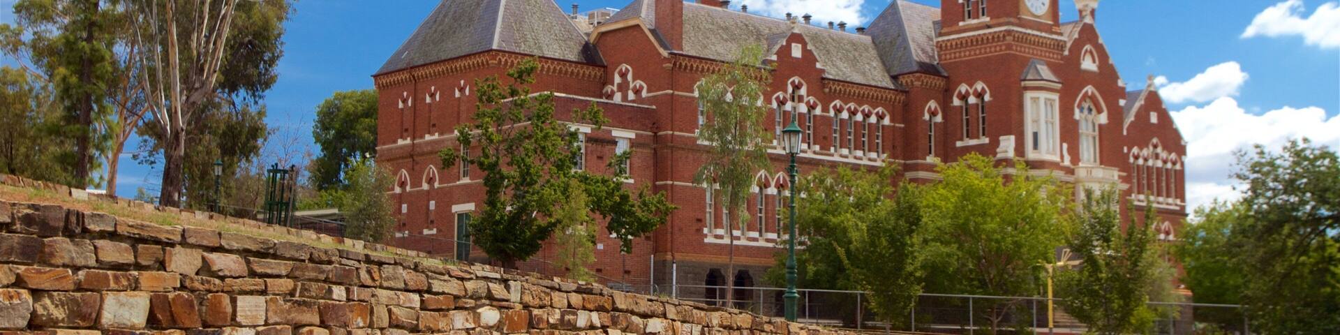Rosalind Park mit einem historische Architektur