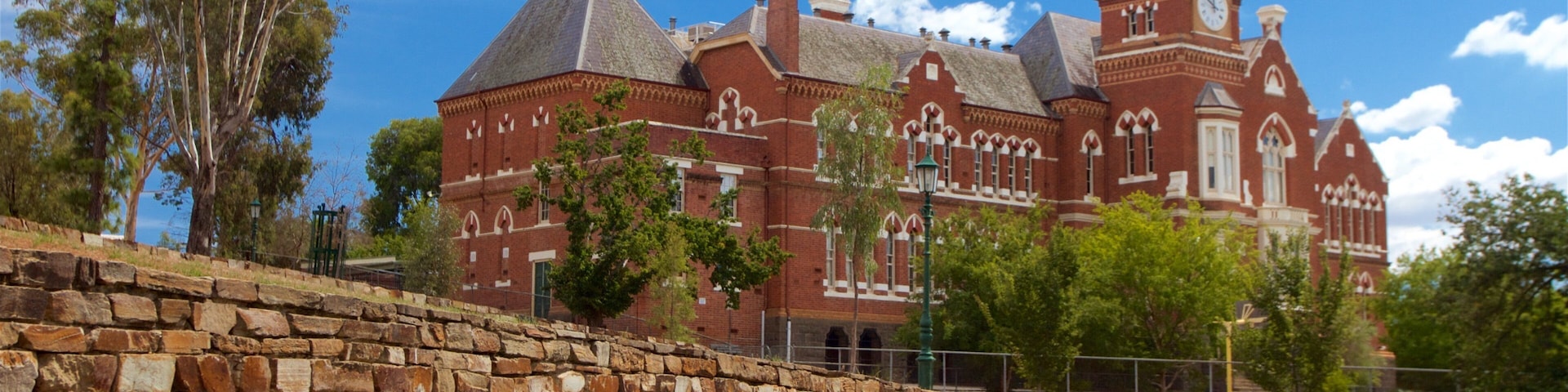 Rosalind Park featuring heritage architecture