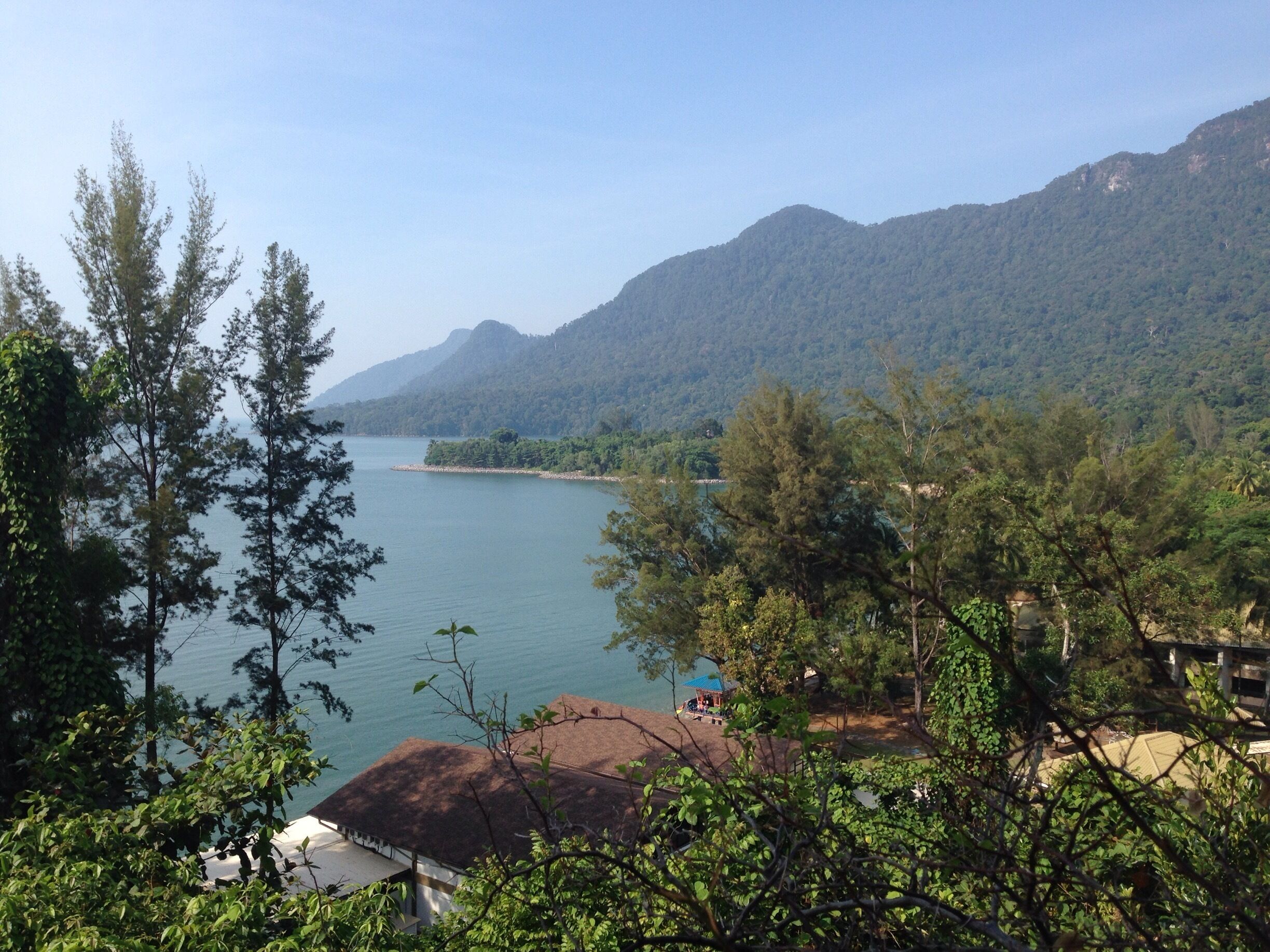 View from spacious hilltop room #damaibeachresort #mountsantubong #sarawak #beaches #calmandrelax #shortgetaway #AboveItAll