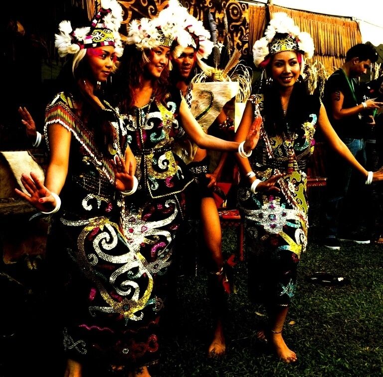 Tribal Costume for Orang Ulu. This is taken during the Rainforest World Music Festival happening annually on the 2nd weekend of July. 